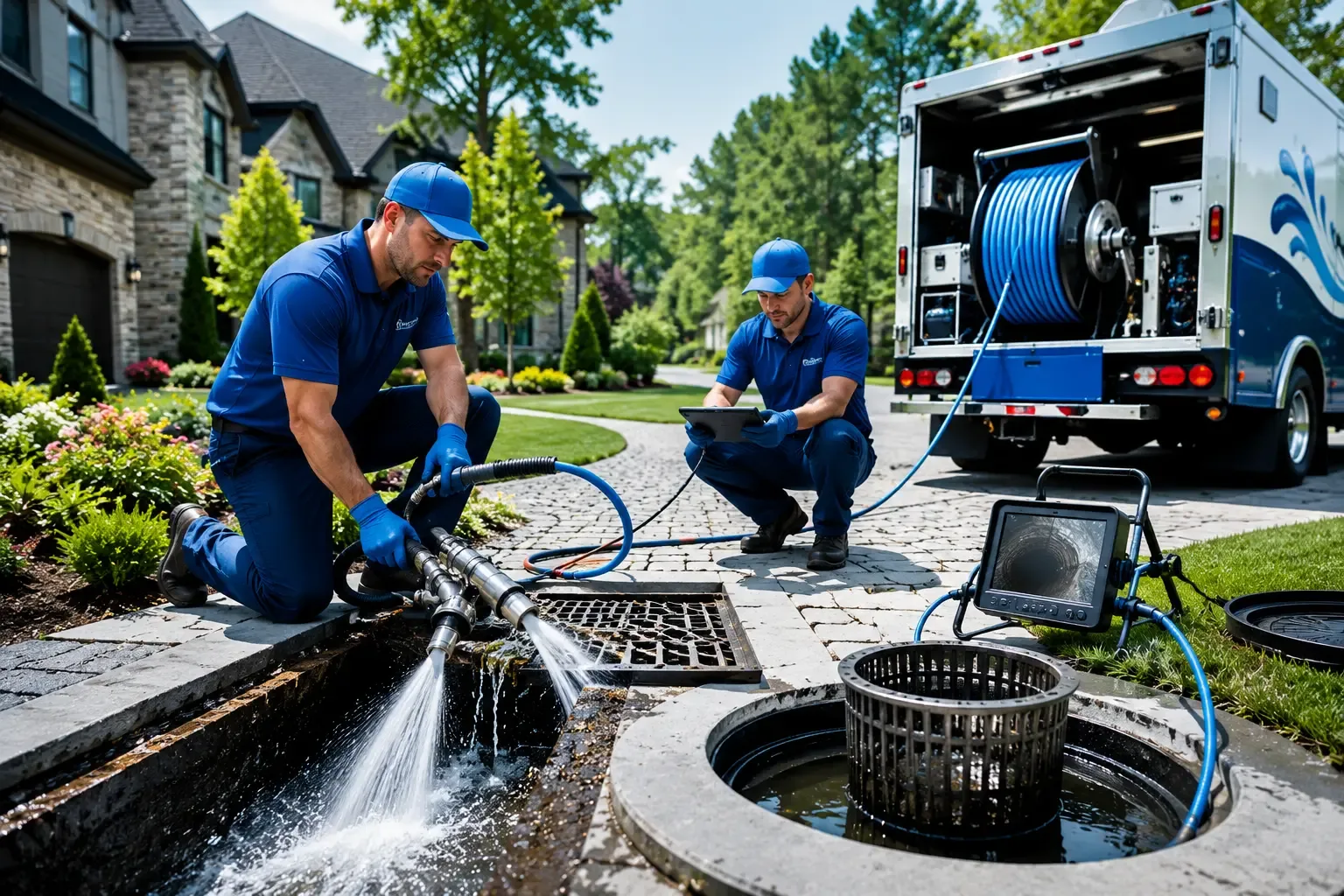 Local outdoor drain cleaning professionals in Martha, OK